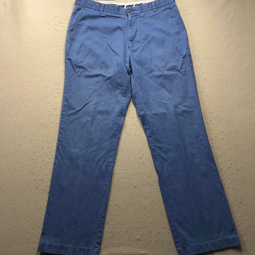 Southern Tide The Skipjack Chinos Mens 36x32 Blue Pima Cotton Modal Classic Fit
